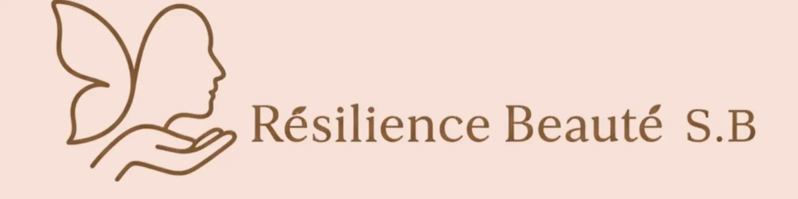 Logo Résilience Beauté S.B, socio-esthétique et accompagnement bien-être bienveillant