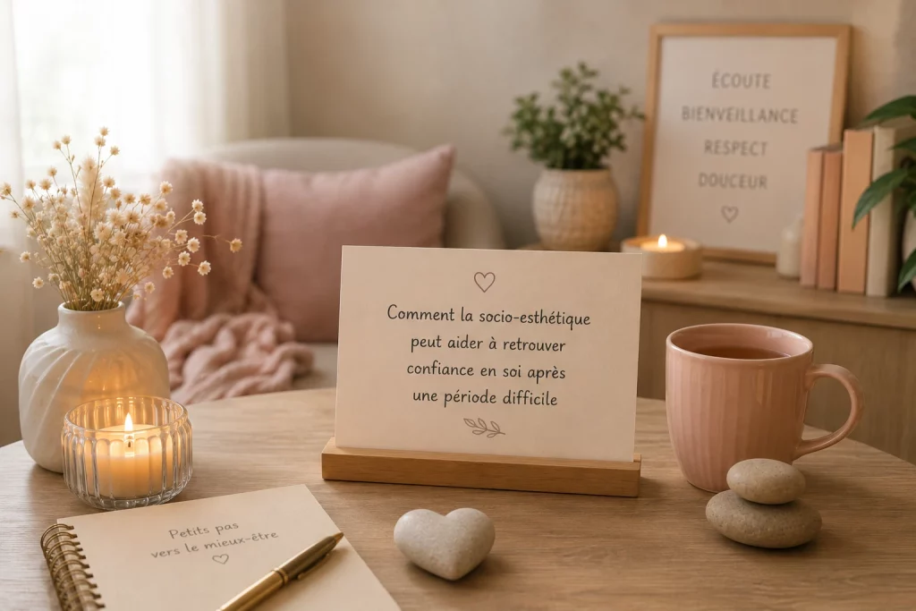 Ambiance bien-être et socio-esthétique favorisant la confiance en soi et l’apaisement